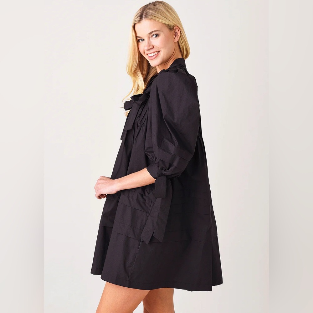 Hunter Bell Jenkins Dress, size M Black - Picture 2 of 6
